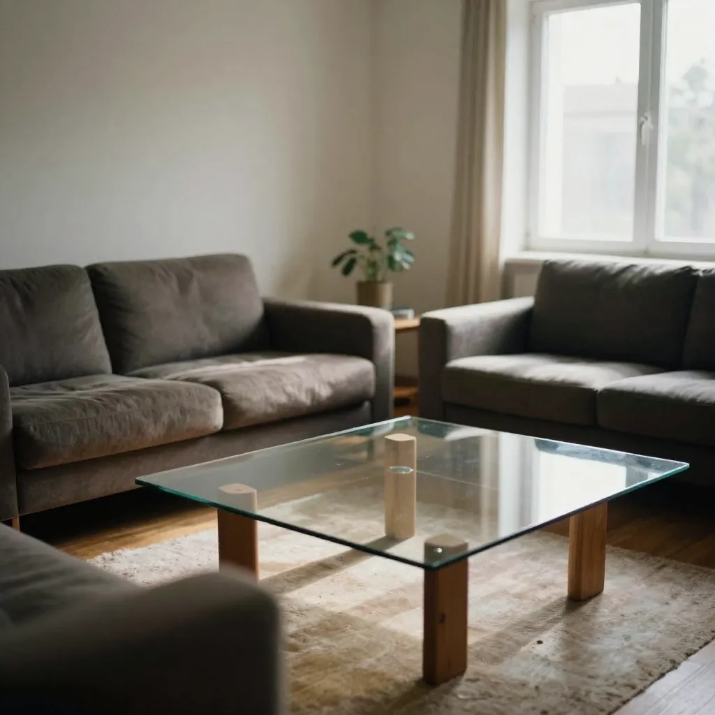 Glas elementen voor licht refractie